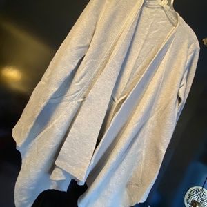 RECENTLY REDUCED PRICE & FREE SHIPPING!!! Eileen Fisher Light Gray Knit Cardigan